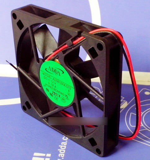 ADDA AD0812HX-D70 12V 0.18A 2wires Cooling Fan ADDA AD0812HX-D70 12V 0.18A 2wires Cooling Fan